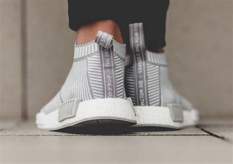 adidas NMD City Sock White Grey Men's 